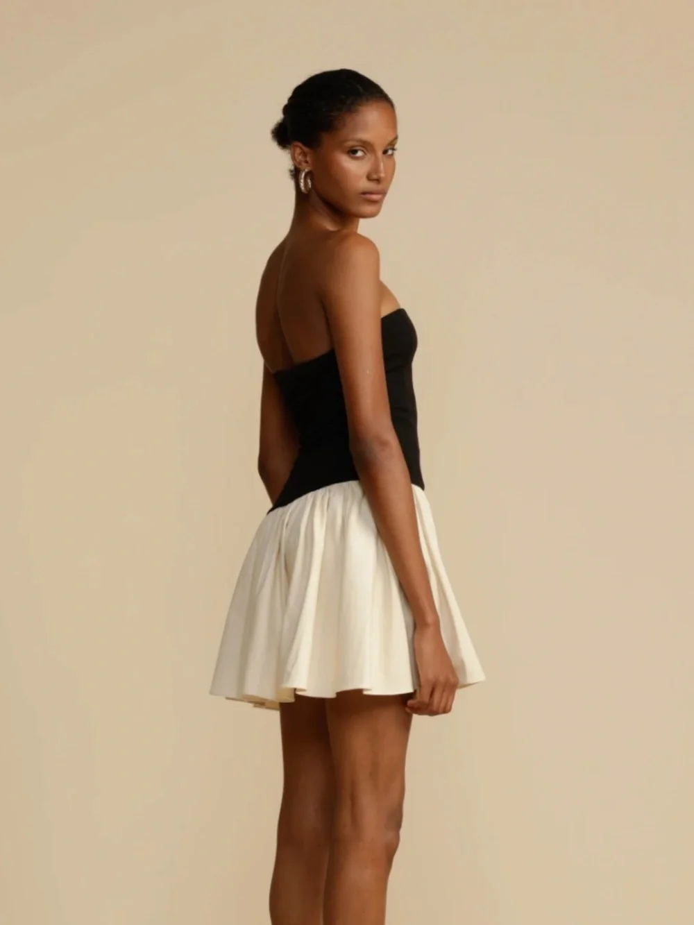 Arcina Ori Celine Black & Cream Dress Size S - Picture 4 of 11